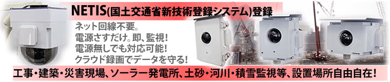 NETIS �H���E���z�E�ЊQ����E�͐�Ď��J����